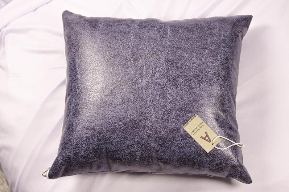 Indigo Textured Cushion