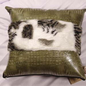 Moss Botanical Statement Cushion